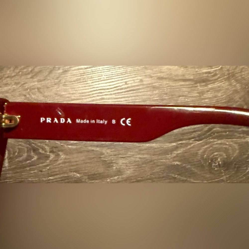 Prada - NWT - Women’s Bordeaux Cat-Eye Sunglasses - Picture 5 of 10